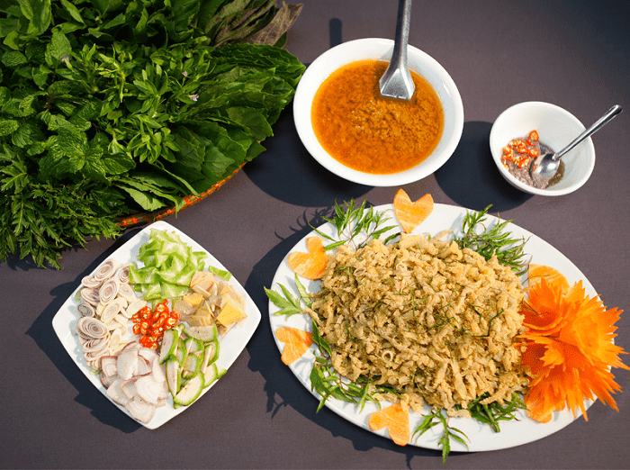 Kim Son Eel Salad